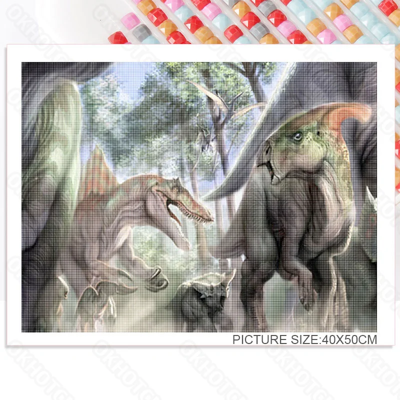 Diy Diamond Painting Prehistoric Creature Cross Stitchs Kit Full Diamond Square Embroidery Mosaic Rhinestone Decoration Picture
Diy Diamond Painting Prehistoric Creature Cross Stitchs Kit Full Diamond Square Embroidery Mosaic Rhinestone Decoration Picture