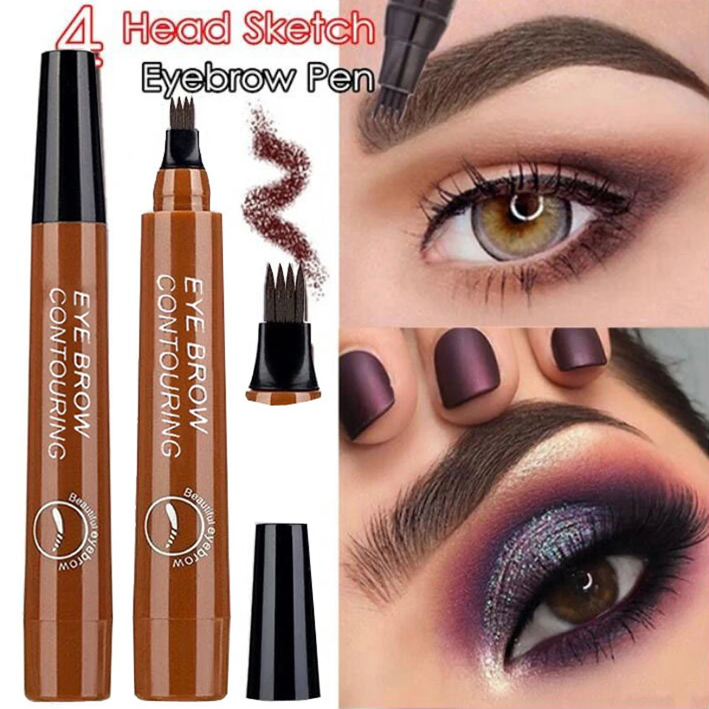 New Eyebrow Pen Waterproof Tip Eyebrow Tattoo Pencil Cosmetic Long Lasting Natural Dark Brown Liquid Eye Brow Pencil Support CSV
New Eyebrow Pen Waterproof Tip Eyebrow Tattoo Pencil Cosmetic Long Lasting Natural Dark Brown Liquid Eye Brow Pencil Support CSV