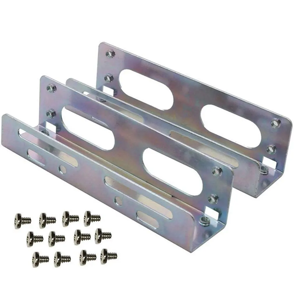 Bracket Converter Durable Simple Installation Metal Bracket Desktop 3.5-Inch Hard Disk Carrier Converter Bracket
Bracket Converter Durable Simple Installation Metal Bracket Desktop 3.5-Inch Hard Disk Carrier Converter Bracket
