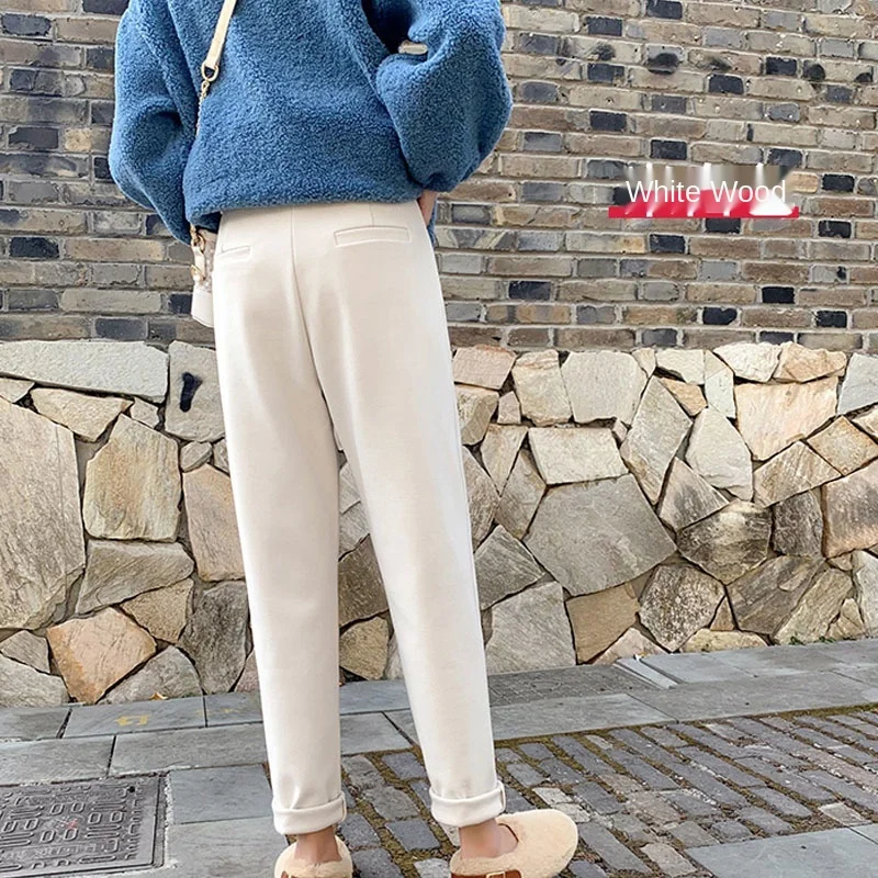 Autumn and Winter Harem Pants High Waist Women Fashion Cotton Pants Women 2021 Casual Loose Trousers Female Pantalon 11473
Autumn and Winter Harem Pants High Waist Women Fashion Cotton Pants Women 2021 Casual Loose Trousers Female Pantalon 11473