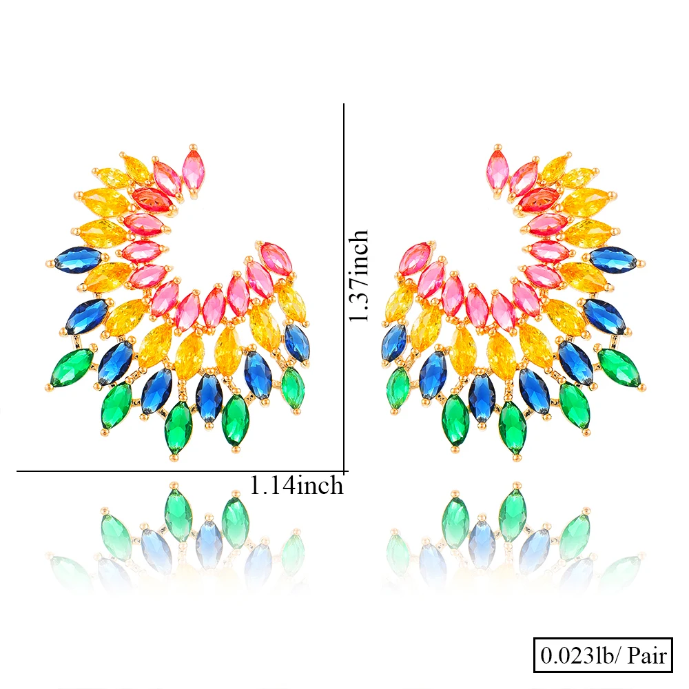 SISCATHY Luxury Noble Orange strawberry Earrings For Women Bridal Wedding Daily Party Show Romantic Anniversary Birthday Gift
SISCATHY Luxury Noble Orange strawberry Earrings For Women Bridal Wedding Daily Party Show Romantic Anniversary Birthday Gift