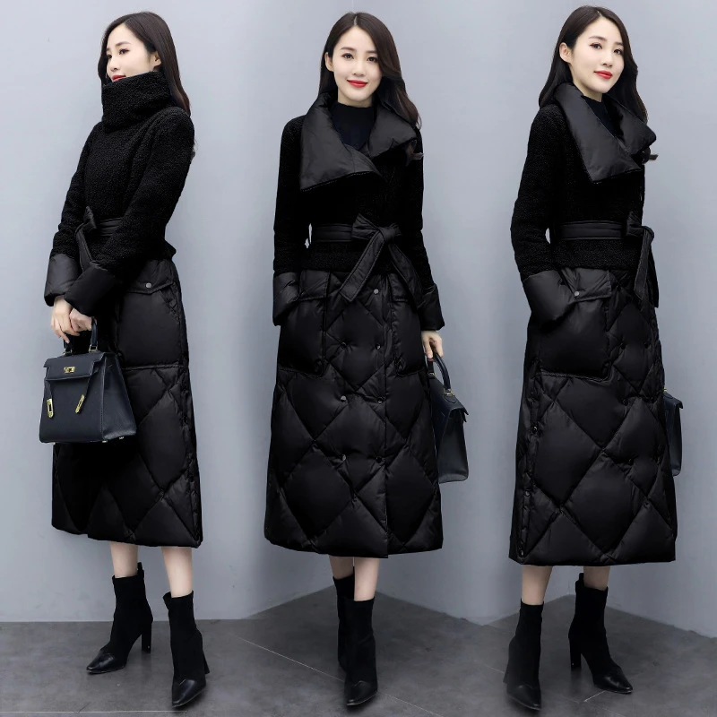Women's cotton-padded jacket women's new winter loose waist cold-proof mid-length over-the-knee ladies jacket
Women's cotton-padded jacket women's new winter loose waist cold-proof mid-length over-the-knee ladies jacket