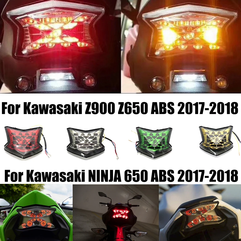 Для Kawasaki Z650 Z900 ниндзя 650 ABS 2017 2018 мотоцикла со встроенным светодиодным мигалка задний светильник стоп Сигналы поворота светильник
Для Kawasaki Z650 Z900 ниндзя 650 ABS 2017 2018 мотоцикла со встроенным светодиодным мигалка задний светильник стоп Сигналы поворота светильник