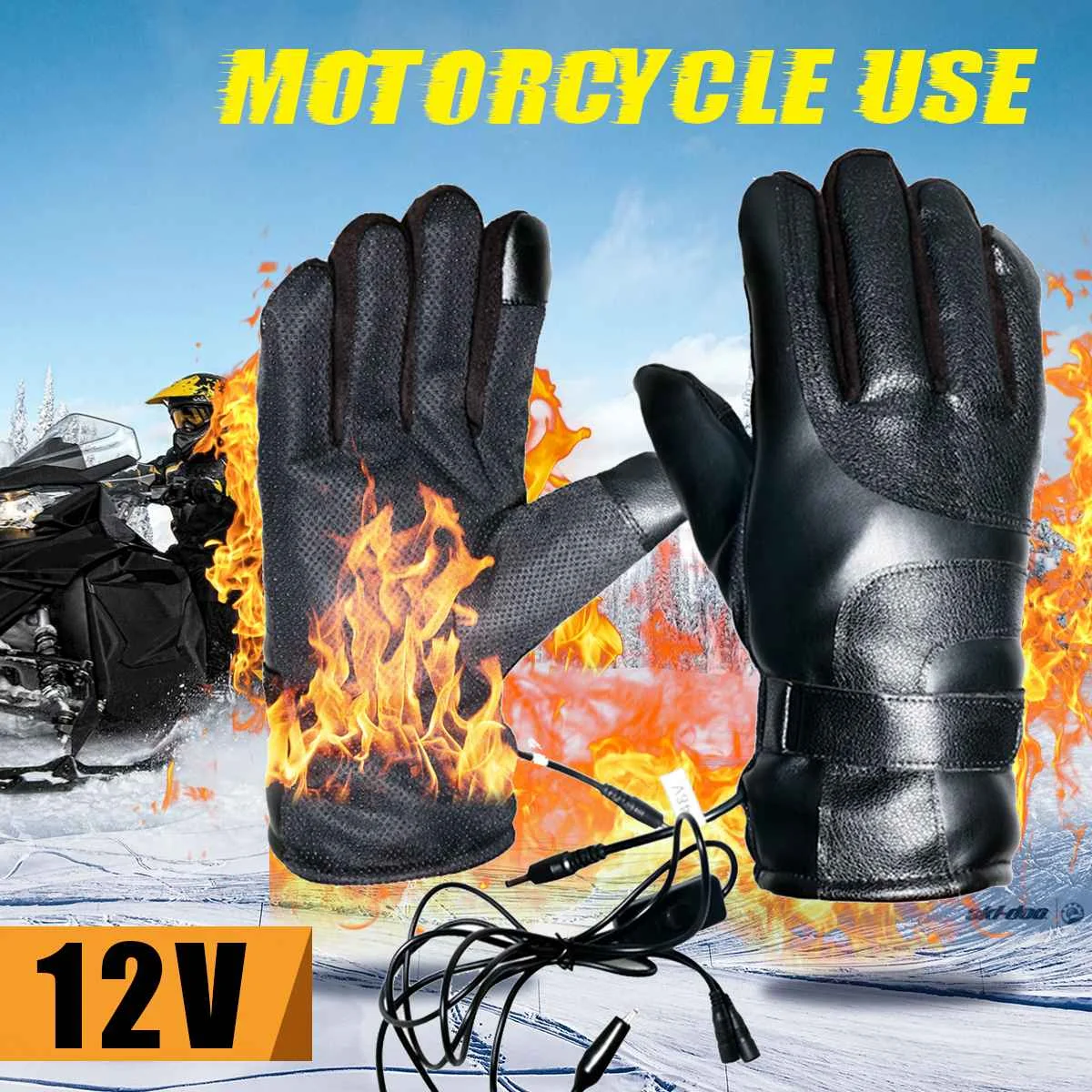 12V/36V-96V Motorcycle Electric Heating Gloves Electric Ski Hand Warm Gloves Winter Hand Warmer Motorcycle Heated Glove Outdoor
12V/36V-96V Motorcycle Electric Heating Gloves Electric Ski Hand Warm Gloves Winter Hand Warmer Motorcycle Heated Glove Outdoor
