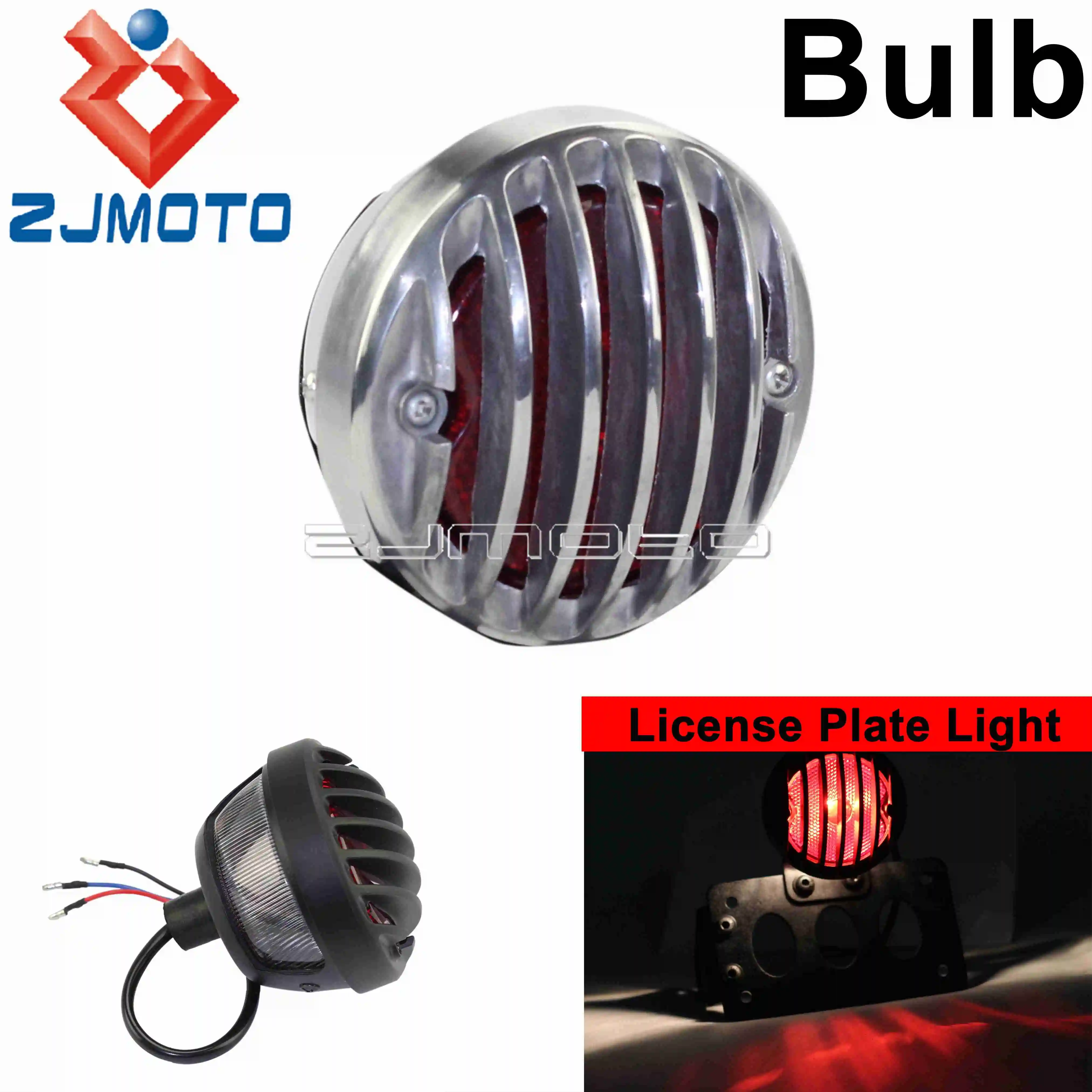 Motorcycle Chrome Grille Stop Lamp Red Lens Tail Light For Harley Honda Yamaha Suzuki Kawasaki Custom Grille Housing Taillight
Motorcycle Chrome Grille Stop Lamp Red Lens Tail Light For Harley Honda Yamaha Suzuki Kawasaki Custom Grille Housing Taillight