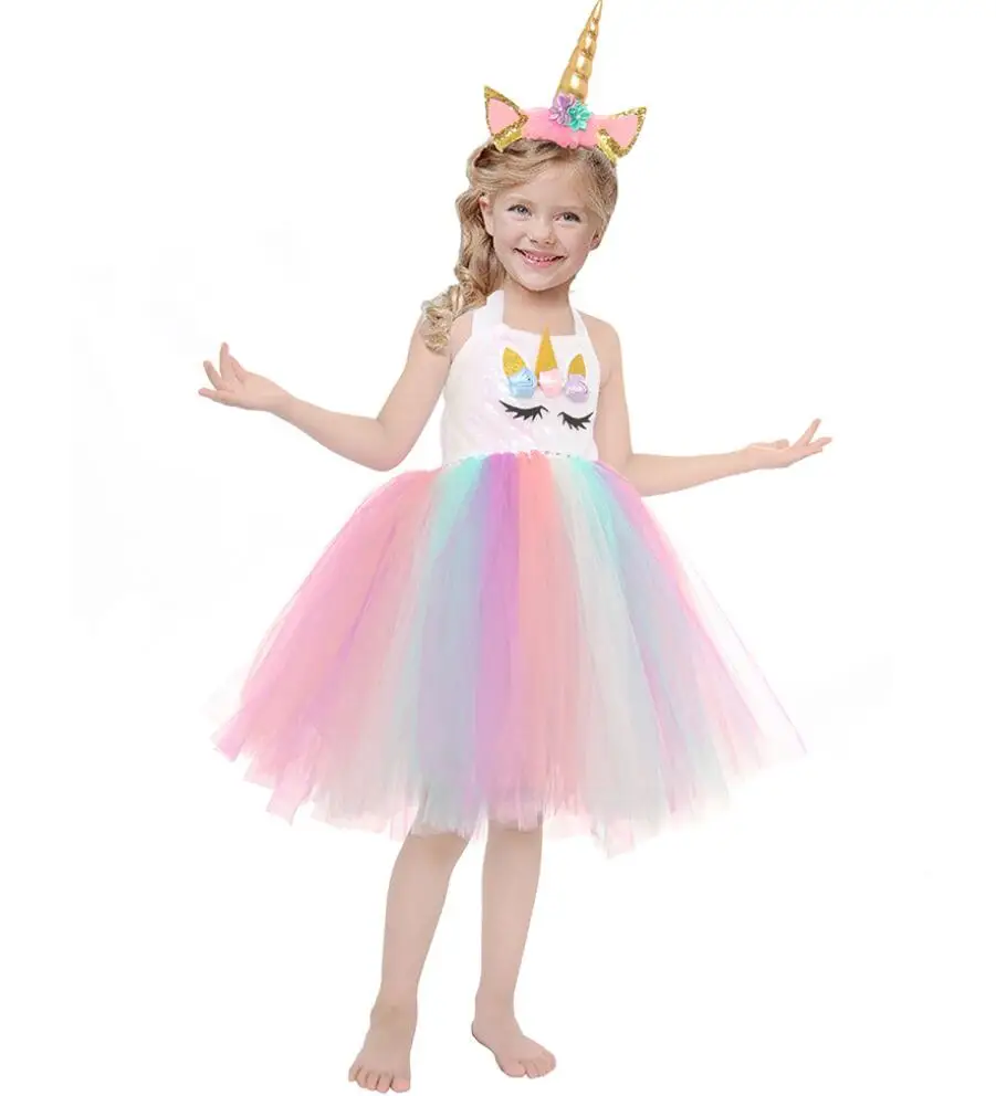 Girls Unicorn Dress Easter Christmas Princess Dress Kids Tutu Dresses For Children Costume Birthday Party Wedding Dress Vestidos
Girls Unicorn Dress Easter Christmas Princess Dress Kids Tutu Dresses For Children Costume Birthday Party Wedding Dress Vestidos