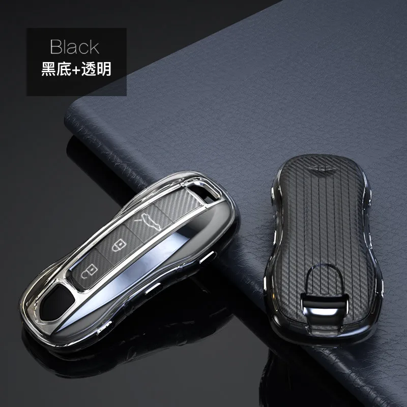 Car Key Case Cover Shell Carbon Fiber Chrome Color For Porsche Cayenne Macan 911 Boxster Cayman Panamera Keychain Accessories
Car Key Case Cover Shell Carbon Fiber Chrome Color For Porsche Cayenne Macan 911 Boxster Cayman Panamera Keychain Accessories