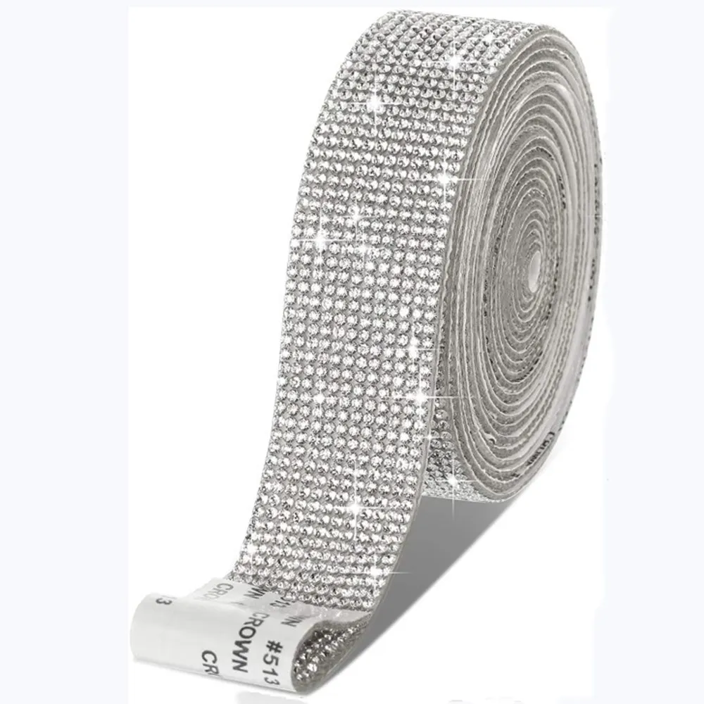 12 Drill Self Adhesive Crystal Rhinestone Diamond Ribbon Sticker Rhinestones For Arts Crafts Diy Clothes Shoes Bags Decoration
12 Drill Self Adhesive Crystal Rhinestone Diamond Ribbon Sticker Rhinestones For Arts Crafts Diy Clothes Shoes Bags Decoration