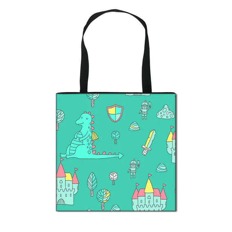 2021 new cartoon dinosaur handbag simple fashion shopping bag portable large folding women's single shoulder bag
2021 new cartoon dinosaur handbag simple fashion shopping bag portable large folding women's single shoulder bag