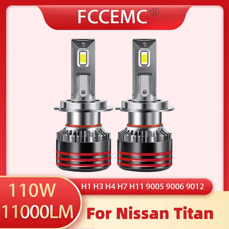 2PCS H7 Led Headlight For NISSAN Titan Car Bulb H4 Light Lamp 9005 9006 9012 H8 Super Mini H11 H1 HB4 HB3 Auto Universal Turbo
2PCS H7 Led Headlight For NISSAN Titan Car Bulb H4 Light Lamp 9005 9006 9012 H8 Super Mini H11 H1 HB4 HB3 Auto Universal Turbo