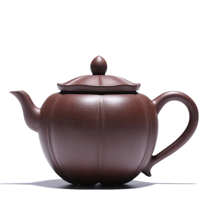 Yixing purple clay teapot original mine old purple clay brocade bag chrysanthemum petal stone teapot
Yixing purple clay teapot original mine old purple clay brocade bag chrysanthemum petal stone teapot