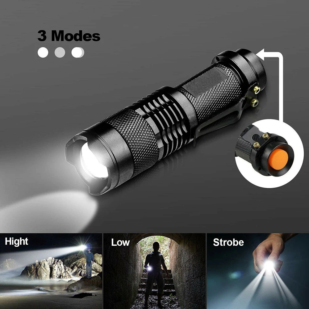 Useful 2020 Fashion LED Tactically Pocket Flashlight SMALL TORCH Flashlight Bright Handheld
Useful 2020 Fashion LED Tactically Pocket Flashlight SMALL TORCH Flashlight Bright Handheld
