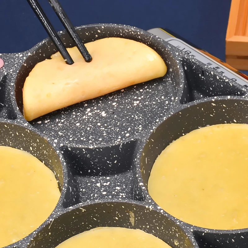 Four-hole Frying Pot Thickened Omelet Pan Steak Pan Non-stick Pancake Cooking Egg Ham Pans Kitchen Cookware Breakfast Maker
Four-hole Frying Pot Thickened Omelet Pan Steak Pan Non-stick Pancake Cooking Egg Ham Pans Kitchen Cookware Breakfast Maker