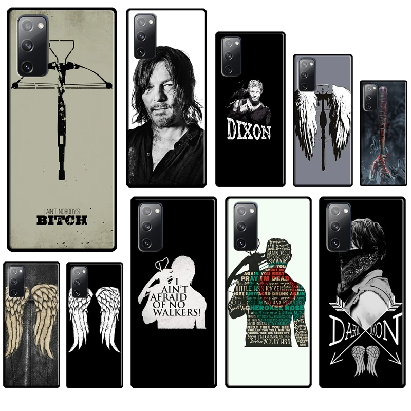 Чехол для телефона Daryl Dixon The ходячие мертвые крылья Samsung S21 Ultra S20 FE S8 S9 S10 S22 Plus Note 10 20