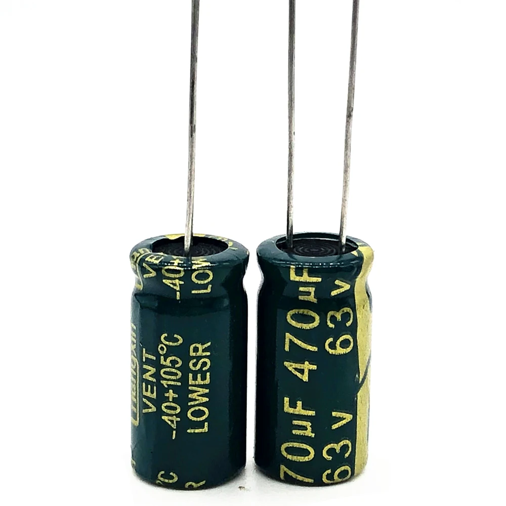 4pcs/lot S11 high frequency low impedance 63v 470UF aluminum electrolytic capacitor 470UF 20%
4pcs/lot S11 high frequency low impedance 63v 470UF aluminum electrolytic capacitor 470UF 20%