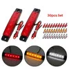 30p/40Pcs 6 LED 9 LED Truck Trailer Stop Turn Tail Light Bar Side Marker Light Waterproof LED Light Tail indicator Parking light
30p/40Pcs 6 LED 9 LED Truck Trailer Stop Turn Tail Light Bar Side Marker Light Waterproof LED Light Tail indicator Parking light