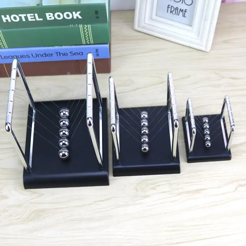 Newton's cradle table decoration metal pendulum ball Newton ball physics science pendulum steel steel balance ball ornament
Newton's cradle table decoration metal pendulum ball Newton ball physics science pendulum steel steel balance ball ornament