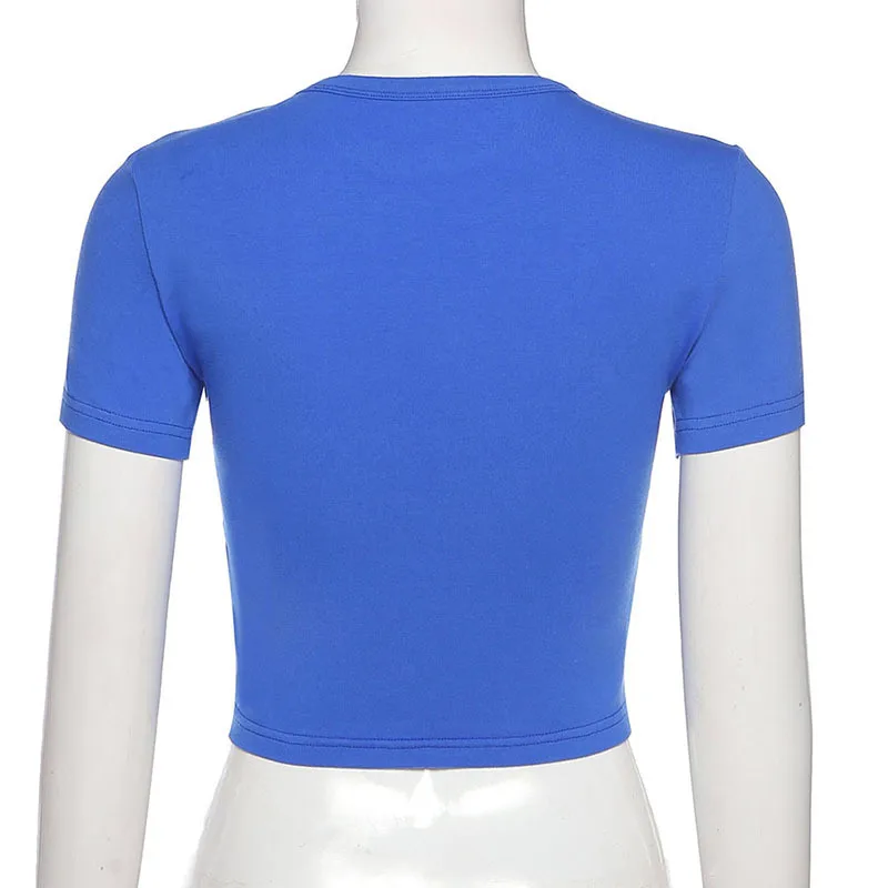 Cryptographic Chic Fashion Aesthetic Print Short Sleeve Summer T-Shirt Round Neck Blue Y2K Cropped Top Tees Streetwear Clothes
Cryptographic Chic Fashion Aesthetic Print Short Sleeve Summer T-Shirt Round Neck Blue Y2K Cropped Top Tees Streetwear Clothes