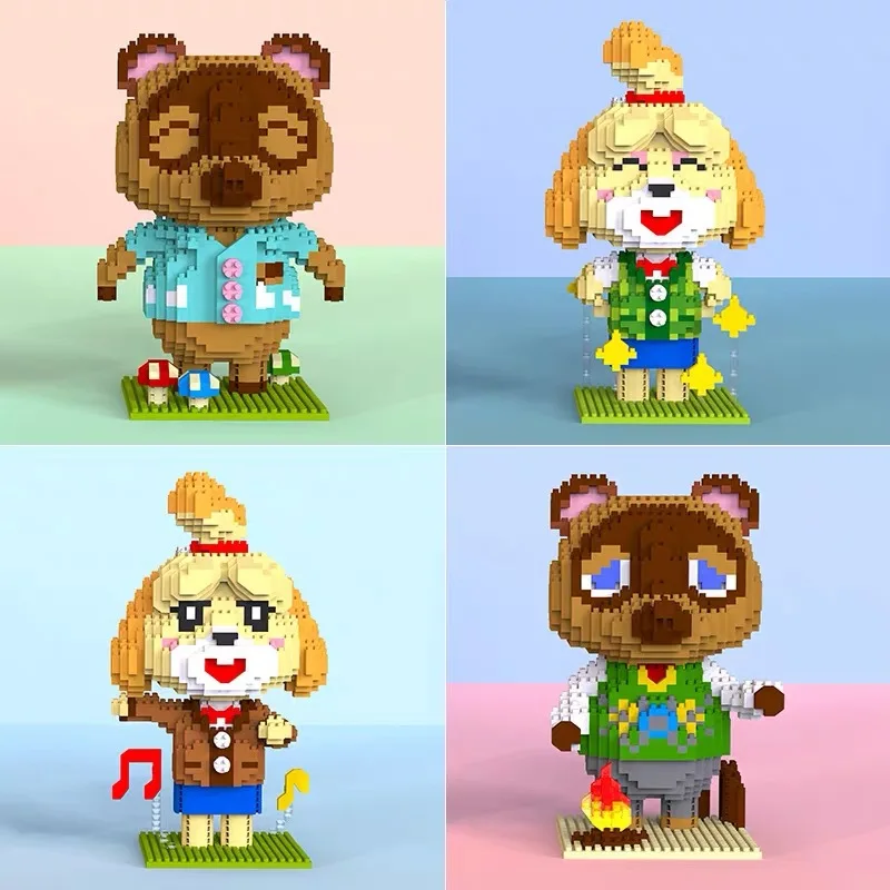 Rabbit Anime Blocks Cartoon Bear Auction Figure Building Bricks for Children Toy Kids Education Doll Brinquedos Cute Girls Gifts
Rabbit Anime Blocks Cartoon Bear Auction Figure Building Bricks for Children Toy Kids Education Doll Brinquedos Cute Girls Gifts