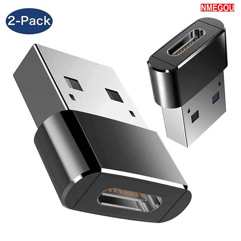 2 шт. USB C мама к папа Otg адаптер зарядное устройство конвертер для Macbook Nexus Huawei Тип
