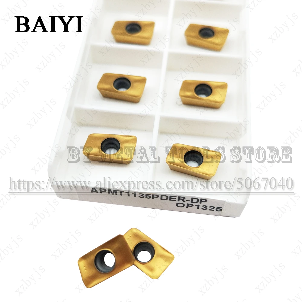 APMT1135PDER-DP OP1325 APMT 1135 PDER DP Carbide Milling Inserts turning Tools CNC Metal Lathe Round Milling Cutter for BAP300R
APMT1135PDER-DP OP1325 APMT 1135 PDER DP Carbide Milling Inserts turning Tools CNC Metal Lathe Round Milling Cutter for BAP300R