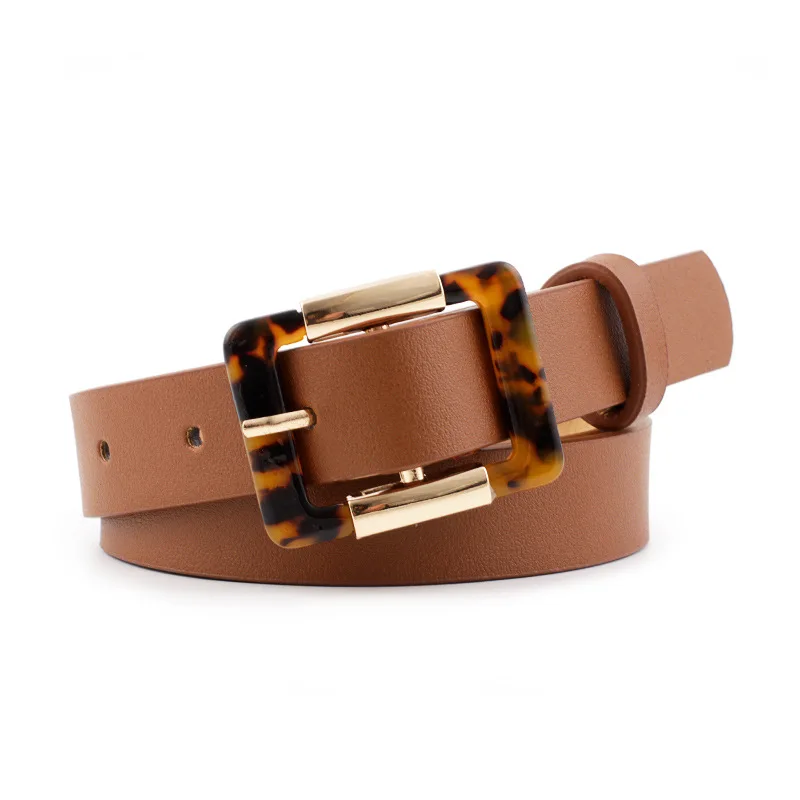 104cm High Quality Leopard Buckle Waistband Women Decorative Jeans Belt Leather Belt Fashion Square Buckle Pin Buckle Belt 2020
104cm High Quality Leopard Buckle Waistband Women Decorative Jeans Belt Leather Belt Fashion Square Buckle Pin Buckle Belt 2020