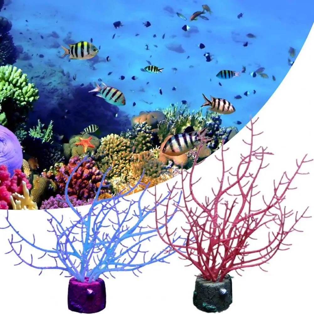 Durable Aquarium Coral Ornament Vivid Decorative Accessories Fish Tank Ornament Landscape
Durable Aquarium Coral Ornament Vivid Decorative Accessories Fish Tank Ornament Landscape