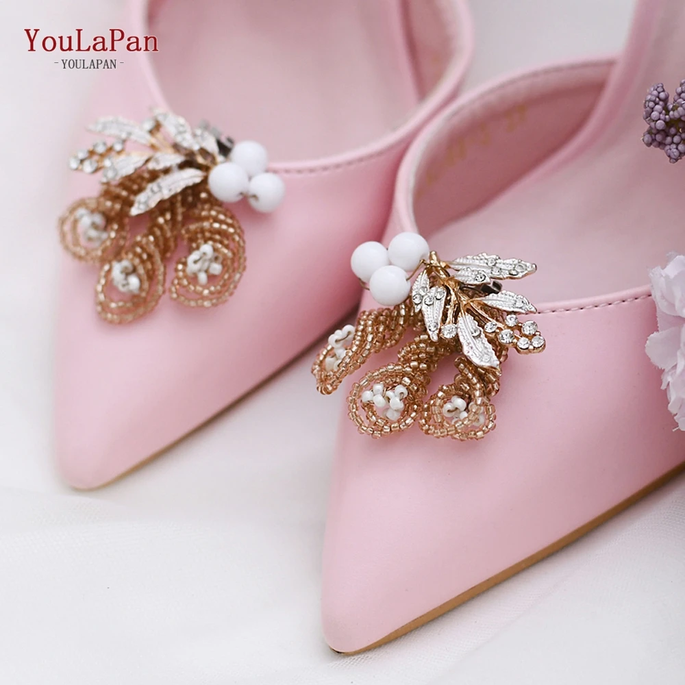 YOULAPAN X04 Shoe Clip High Heel Rose Glod BeadedBuckle 2Pcs Bridal Wedding Shoes Buckle Crystal Flower Clips Shoes Accessories
YOULAPAN X04 Shoe Clip High Heel Rose Glod BeadedBuckle 2Pcs Bridal Wedding Shoes Buckle Crystal Flower Clips Shoes Accessories
