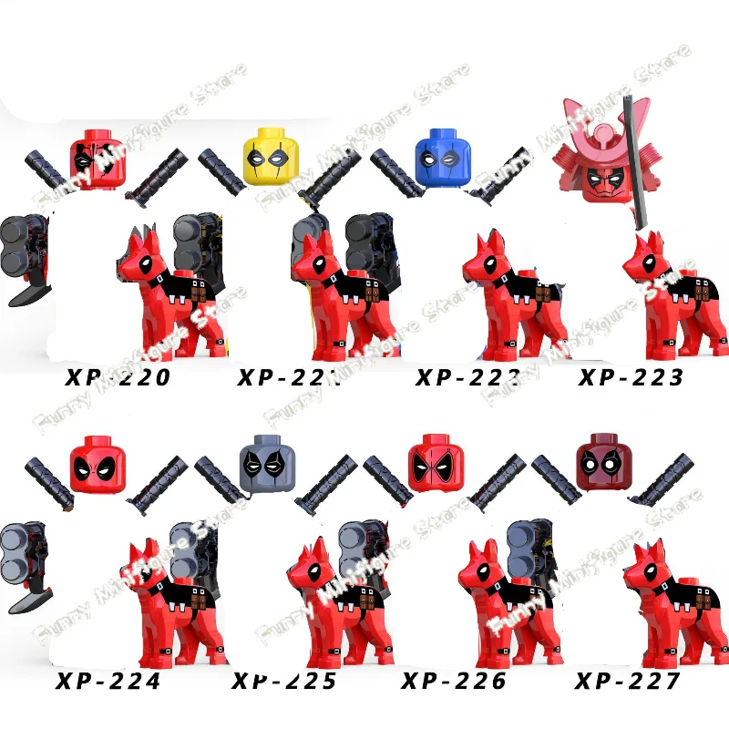 8 шт./компл. блоки супергероя Уэйд с ПЭТ экшн-фигурки из ПВХ «сделай сам» сборные строительные блоки кирпичи игрушки для детей Подарки
8 шт./компл. блоки супергероя Уэйд с ПЭТ экшн-фигурки из ПВХ «сделай сам» сборные строительные блоки кирпичи игрушки для детей Подарки