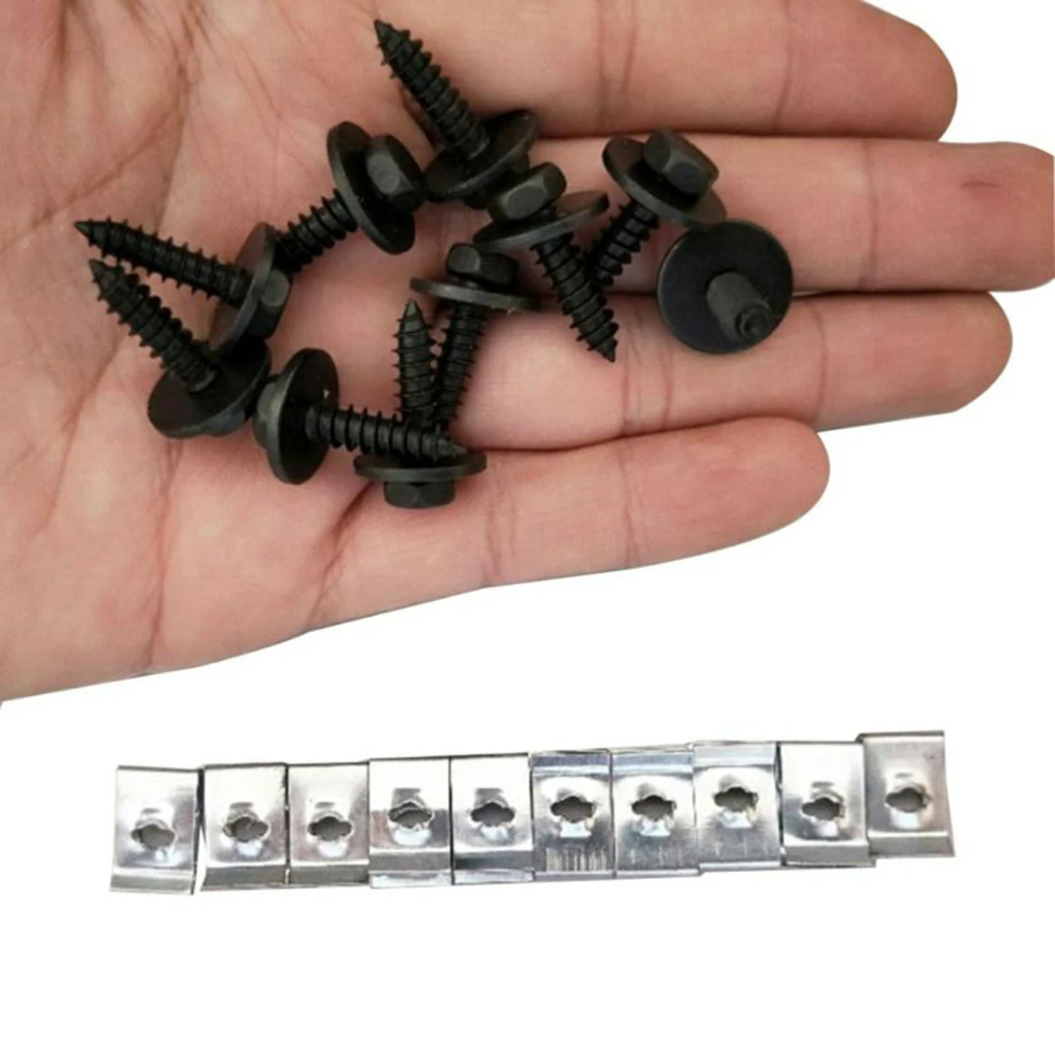 40Pcs/20Set Screw Clips Black & Silver For BMW 1/3/5/6/7/X/Z Series Guard Nut Undertray Hot sale
40Pcs/20Set Screw Clips Black & Silver For BMW 1/3/5/6/7/X/Z Series Guard Nut Undertray Hot sale