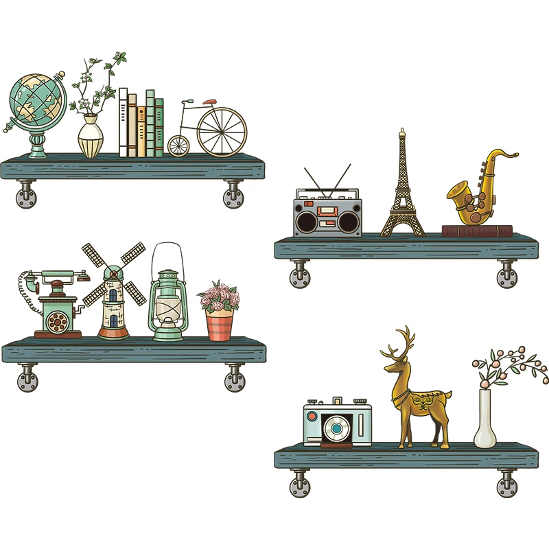 Cartoon Creative Shelves Wall Sticker Home Office Decor Wall Decals Bedroom Living Room Decor Aesthetic Poster Teen Room Decor 
Cartoon Creative Shelves Wall Sticker Home Office Decor Wall Decals Bedroom Living Room Decor Aesthetic Poster Teen Room Decor