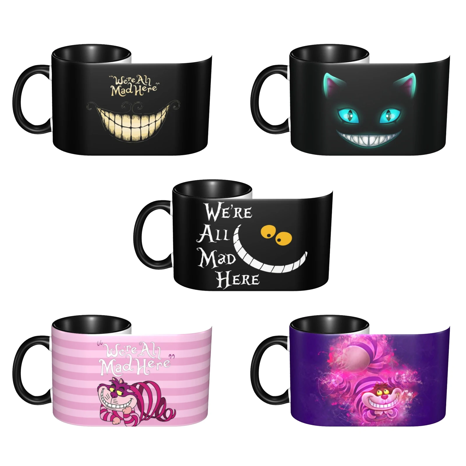 Cheshire Cat 11 OZ Ceramic Coffee Mug with Handle Tea Cup for Cocoa Milk Cereal Drinks Mug
Cheshire Cat 11 OZ Ceramic Coffee Mug with Handle Tea Cup for Cocoa Milk Cereal Drinks Mug
