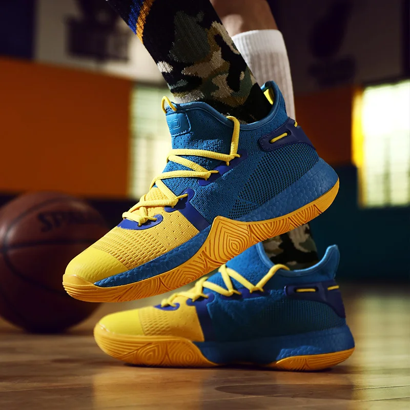 

Мужские ботинки с высоким берцем Иордания Баскетбол обувь Для Мужчин's амортизацию светильник баскетбольные кроссовки дышащие противоскол...