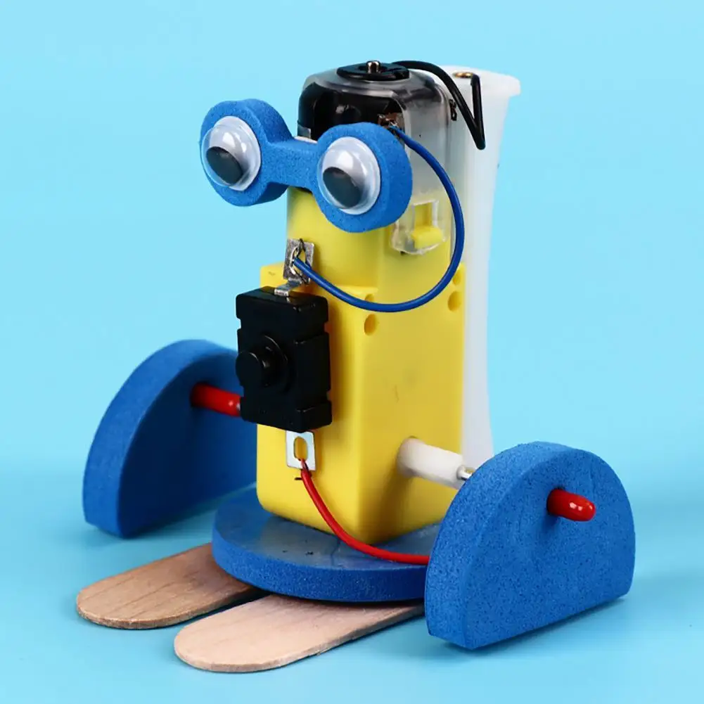 Ходящий робот, электрические эксперименты, игрушки, пластиковая DIY электрическая ходячая модель робота для школы
Ходящий робот, электрические эксперименты, игрушки, пластиковая DIY электрическая ходячая модель робота для школы