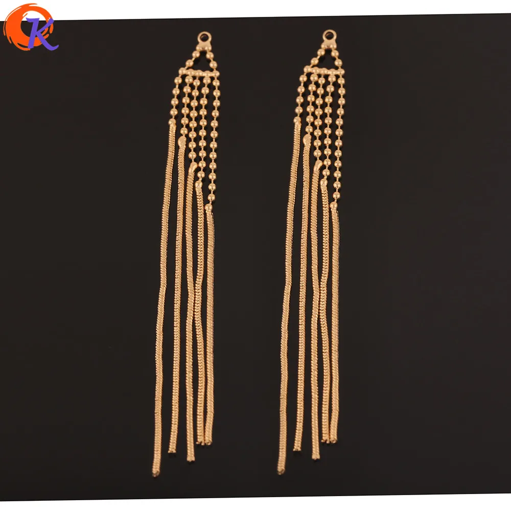 Cordial Design 20Pcs 8*85MM Hand Made/Jewelry Accessories/Tassel Chain Shape/Genuine Gold Plating/Earring Findings/DIY Making
Cordial Design 20Pcs 8*85MM Hand Made/Jewelry Accessories/Tassel Chain Shape/Genuine Gold Plating/Earring Findings/DIY Making