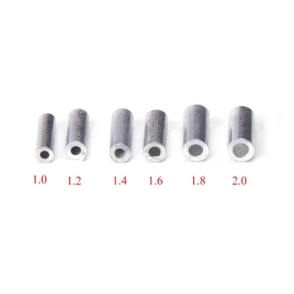100pcs/bag Stainless Steel Fishing Line Aluminum Crimp Sleeve Copper Tube 1.0mm-2.8mm Sea Fishing Accessories Line Tube
100pcs/bag Stainless Steel Fishing Line Aluminum Crimp Sleeve Copper Tube 1.0mm-2.8mm Sea Fishing Accessories Line Tube