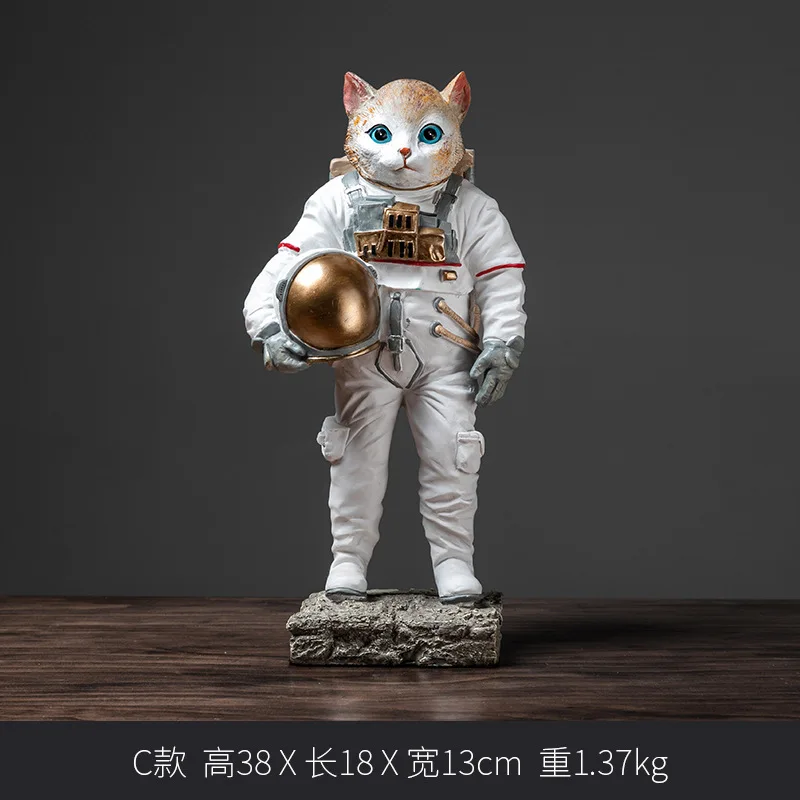 Nordic creative space cat space crafts resin decoration home living room TV cabinet decoration living room decor home decor
Nordic creative space cat space crafts resin decoration home living room TV cabinet decoration living room decor home decor