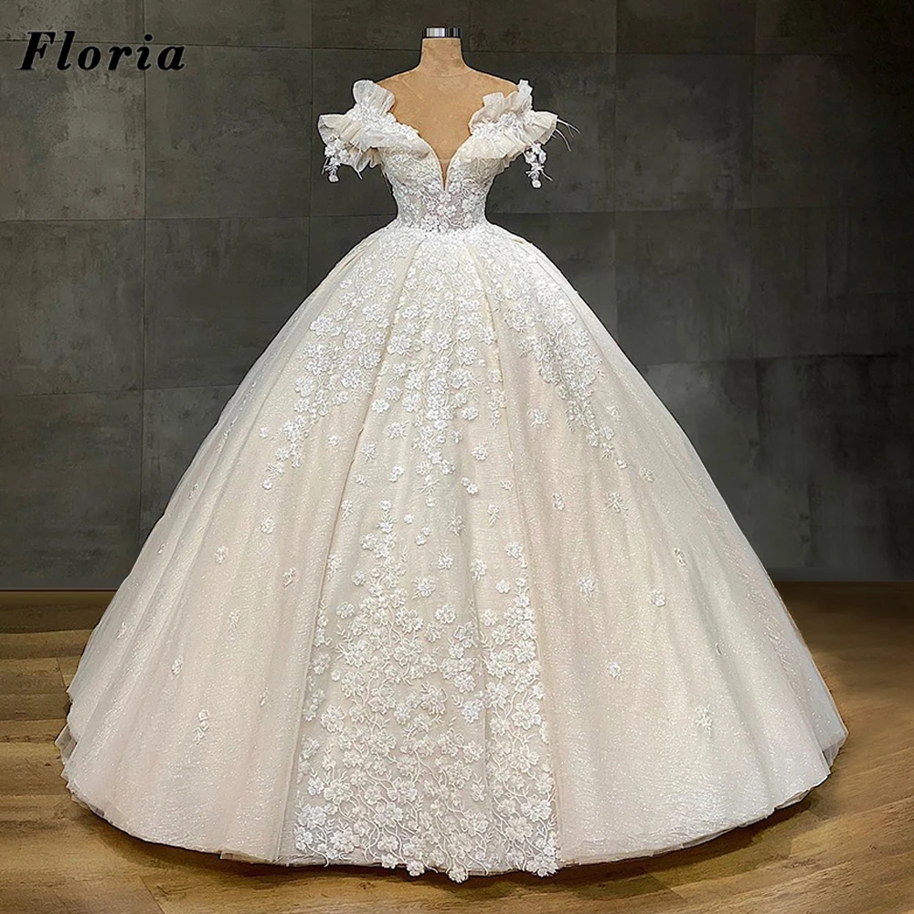 Luxury Muslim Bridal Gowns Saudi Arabia 2020 Lace Beading Wedding Dresses Long Vestido De Novia Puffy Long Train Bride Dresses
Luxury Muslim Bridal Gowns Saudi Arabia 2020 Lace Beading Wedding Dresses Long Vestido De Novia Puffy Long Train Bride Dresses