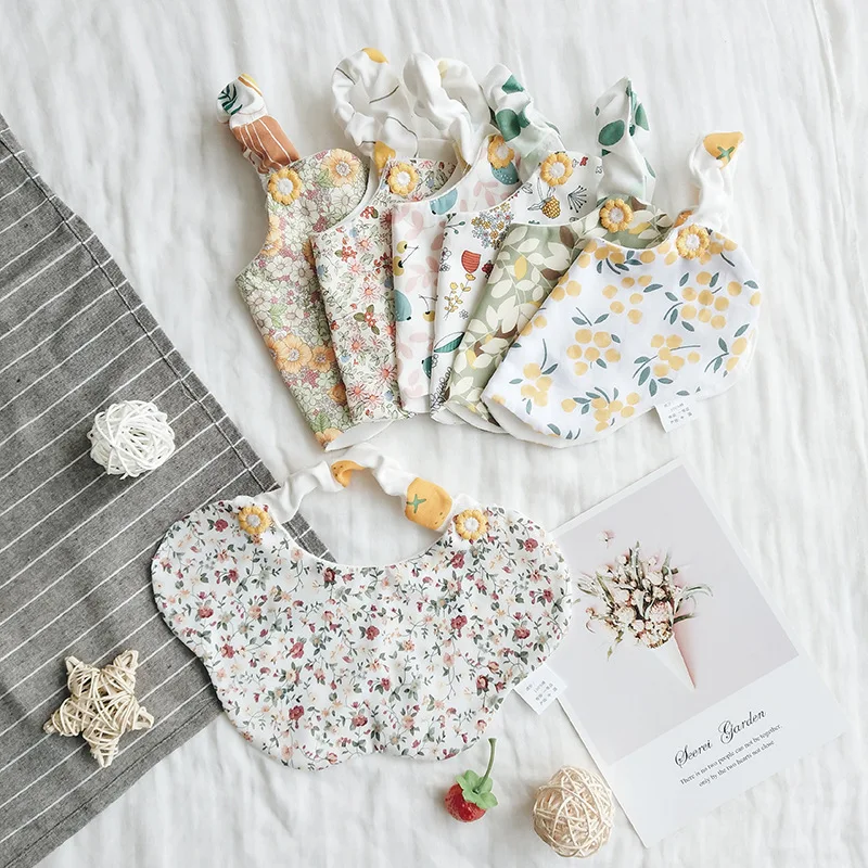 Цветочные нагрудники в Корейском стиле, милые пасторальные детские нагрудники с защитой от срыгивания, Милые Удобные накладные воротники д...
Цветочные нагрудники в Корейском стиле, милые пасторальные детские нагрудники с защитой от срыгивания, Милые Удобные накладные воротники д...