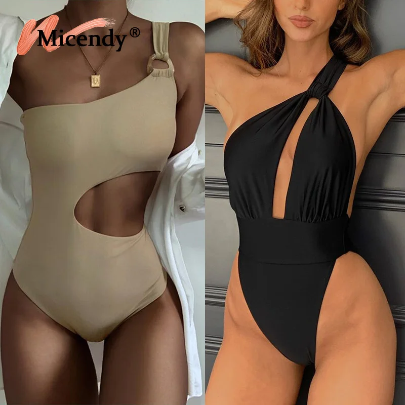 Micendy One Shoulder Swimsuit Women Sexy Hollow Out Swimwear Summer Black Bathing Suits Beach Swim High Waist One Piece Monokini
Micendy One Shoulder Swimsuit Women Sexy Hollow Out Swimwear Summer Black Bathing Suits Beach Swim High Waist One Piece Monokini
