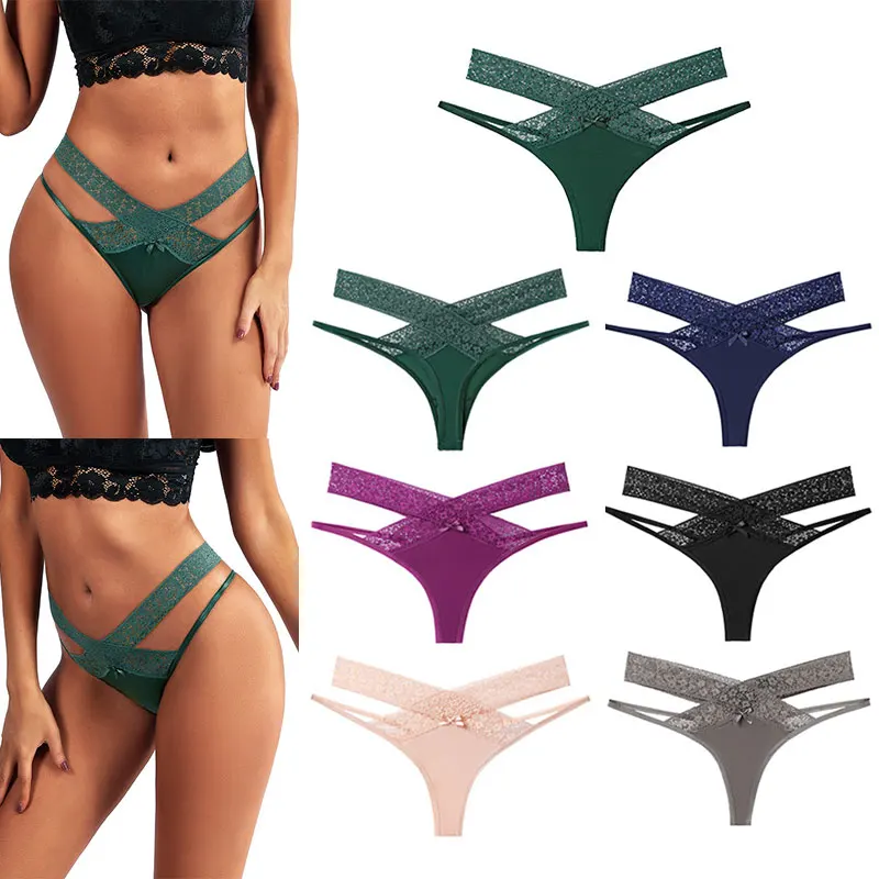Women Sexy Lace Panties Underwear Transparent Low-waist Underpant Hollow Out Thong Female Seamless G-string Underwear Lingerie
Women Sexy Lace Panties Underwear Transparent Low-waist Underpant Hollow Out Thong Female Seamless G-string Underwear Lingerie
