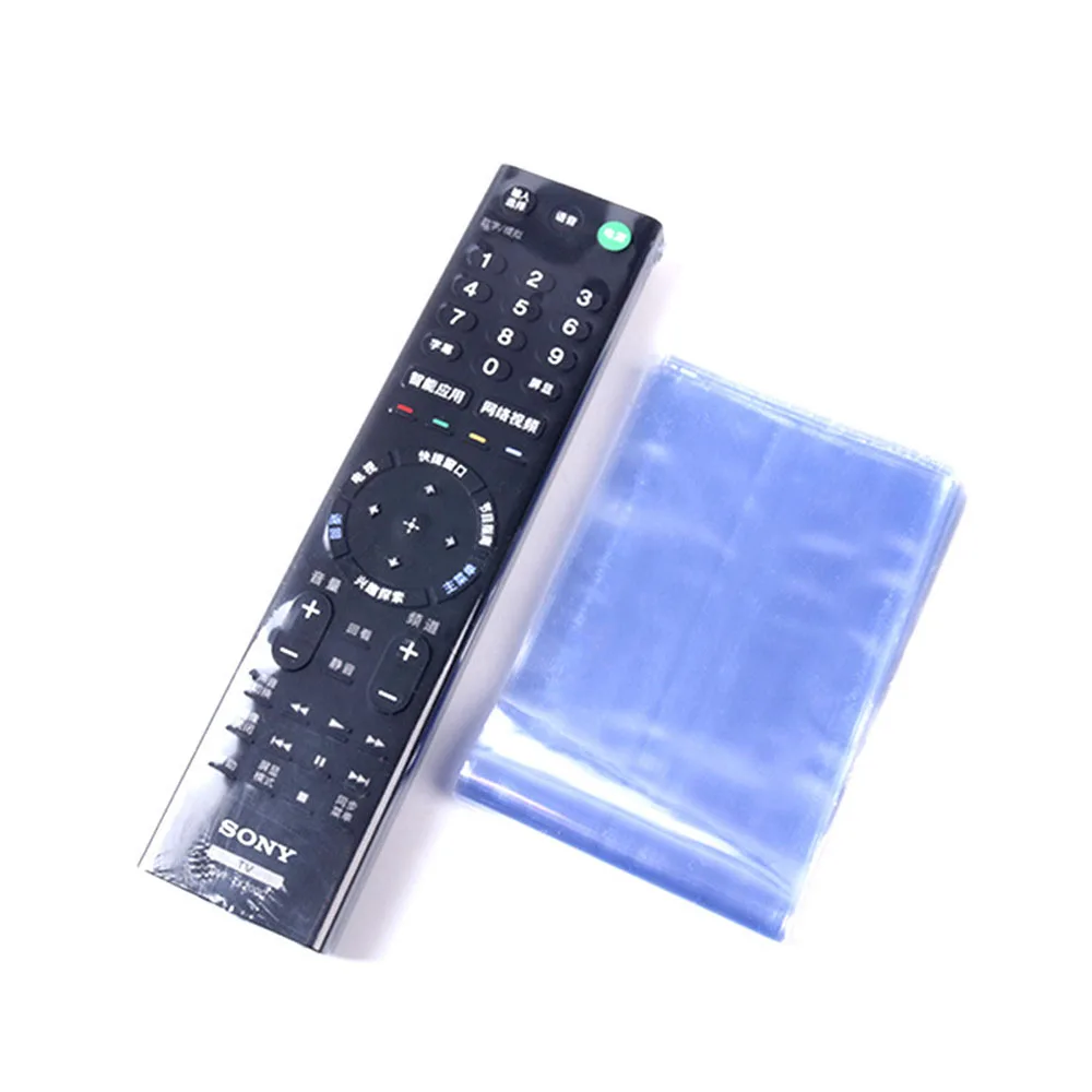10PCS Clear Shrink Film Bag TV Remote Control Case Cover Air Condition Remote Control Protective Anti-dust Bag
10PCS Clear Shrink Film Bag TV Remote Control Case Cover Air Condition Remote Control Protective Anti-dust Bag