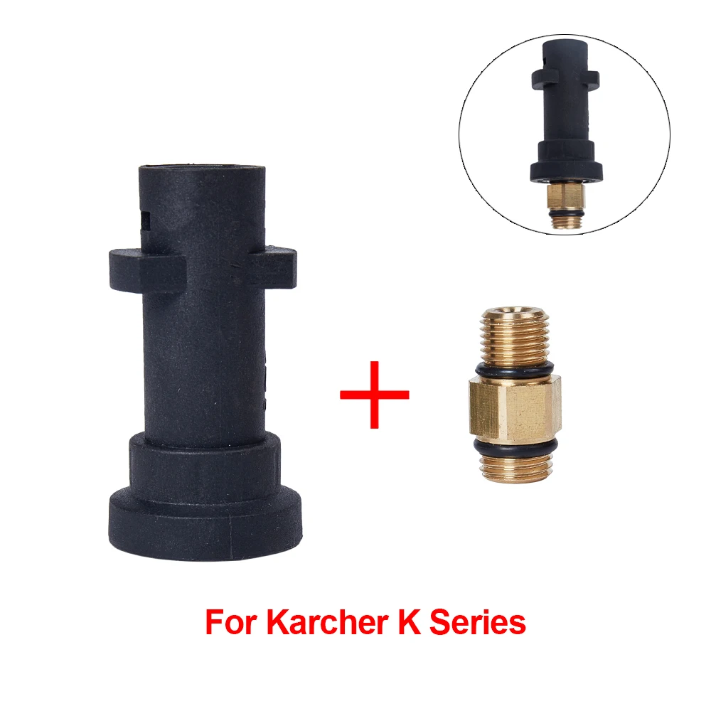 High Pressure Washer Adapter For Karcher K Series For Snow Foam Lance/Foam Generator/Foam Gun Car Washer Connection
High Pressure Washer Adapter For Karcher K Series For Snow Foam Lance/Foam Generator/Foam Gun Car Washer Connection