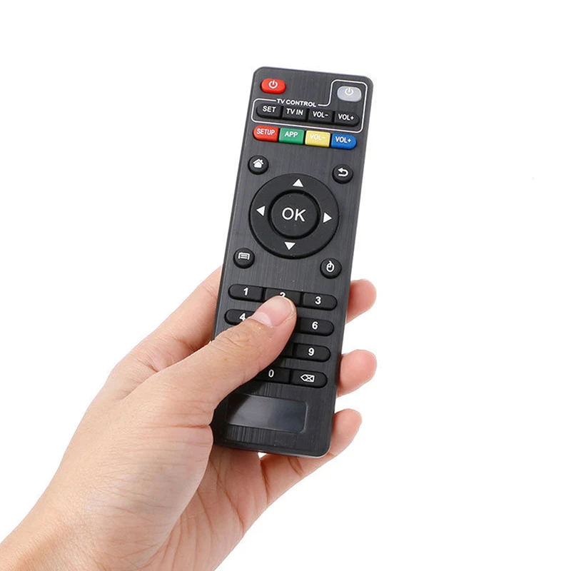 Универсальный ИК пульт дистанционного управления для Android tv Box H96 MAX/V88/MXQ/TX6/T95X/T95Z Plus/TX3 X96 мини сменный пульт дистанционного управления
Универсальный ИК пульт дистанционного управления для Android tv Box H96 MAX/V88/MXQ/TX6/T95X/T95Z Plus/TX3 X96 мини сменный пульт дистанционного управления