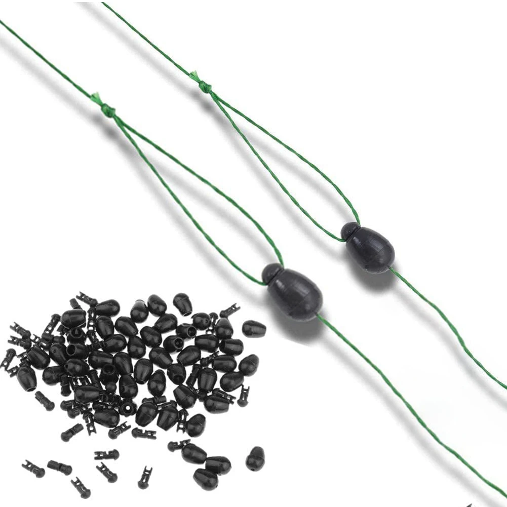30PCS Fishing Line Holder Beads 11MM Quick Change Beads Fishing Snaps Kit Hooklength Beads For Fishing Feeder Black Accessories 
30PCS Fishing Line Holder Beads 11MM Quick Change Beads Fishing Snaps Kit Hooklength Beads For Fishing Feeder Black Accessories