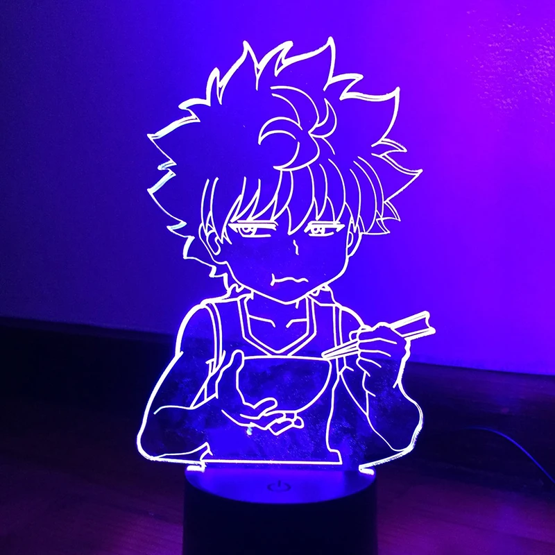 Hunter X Hunter Killua Led Light Hxh Led Night Light Anime Gift Acrylic Neon for Kids Bedroom Decor 3d Lamp Killua Cute
Hunter X Hunter Killua Led Light Hxh Led Night Light Anime Gift Acrylic Neon for Kids Bedroom Decor 3d Lamp Killua Cute