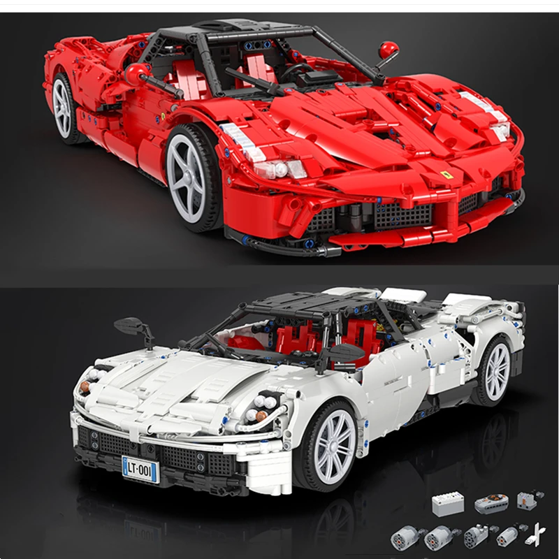 DHL в наличии Winner 7050 2209 шт 7051 2461 MOC RC супер спортивный автомобиль с мотором
