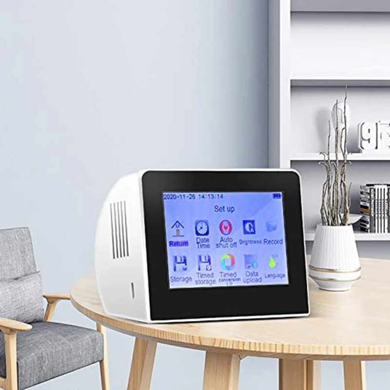 Air Quality Detector PM2.5,Carbon Dioxide, Temperature, Humidity, Indoor and Outdoor Air Quality Detection Instrument
Air Quality Detector PM2.5,Carbon Dioxide, Temperature, Humidity, Indoor and Outdoor Air Quality Detection Instrument