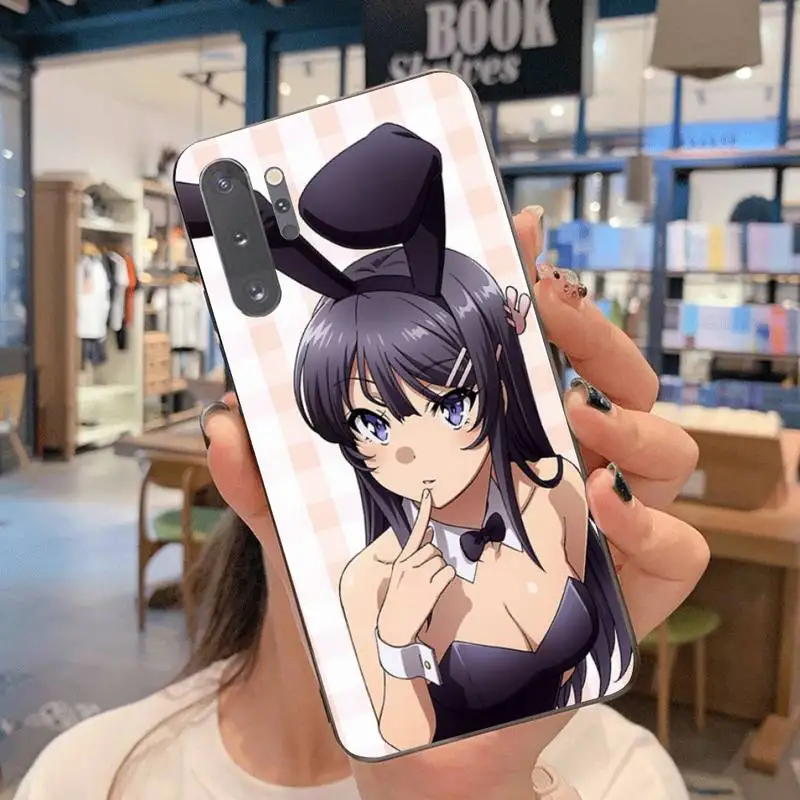 Cute Bunny girl Soft Silicone Black Phone Case For Samsung Note 7 8 9 10 Lite Plus Galaxy J7 J8 J6 Plus 2018 Prime
Cute Bunny girl Soft Silicone Black Phone Case For Samsung Note 7 8 9 10 Lite Plus Galaxy J7 J8 J6 Plus 2018 Prime