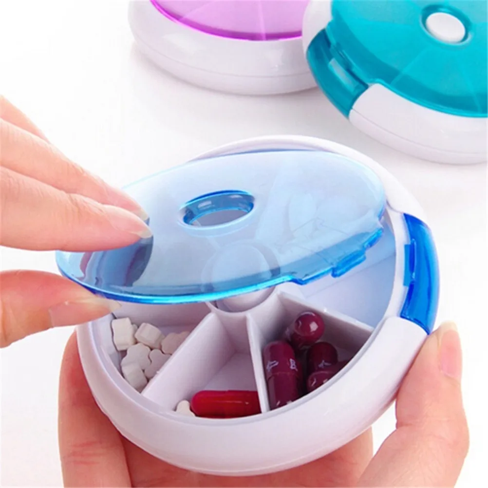 Weekly Rotating Pill Box Travel Pill Case Splitter Pill Organizer Medicine Box 7 Day Pill Cutter Tablet Container Pastillero 
Weekly Rotating Pill Box Travel Pill Case Splitter Pill Organizer Medicine Box 7 Day Pill Cutter Tablet Container Pastillero